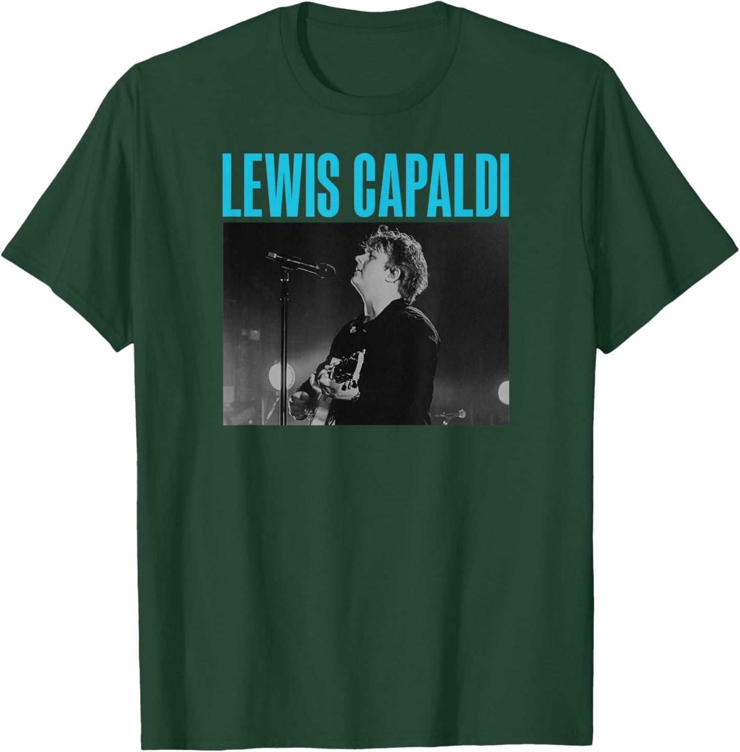 Lewis Capaldi – Live Photo T-Shirt - T-Shirt | Forest