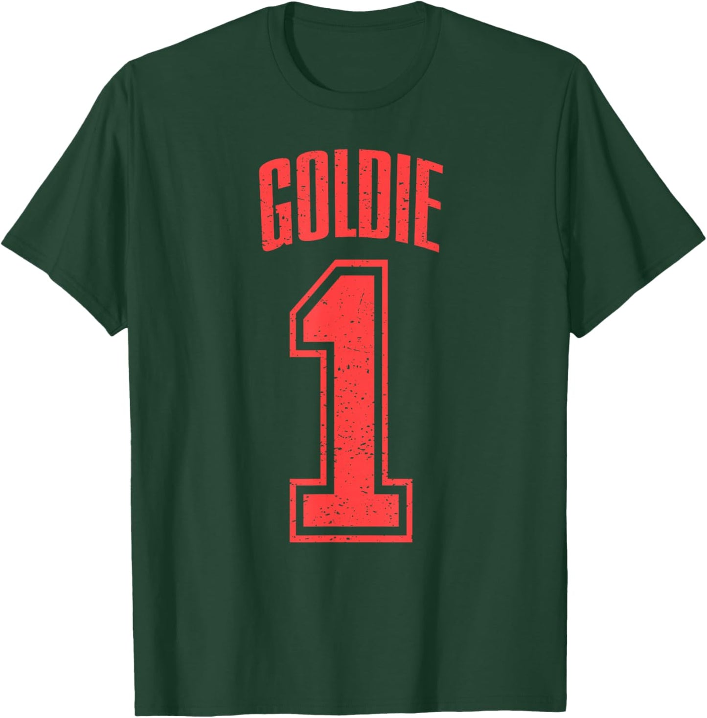 Goldie Supporter Number 1 Biggest Fan T-Shirt - T-Shirt | Forest