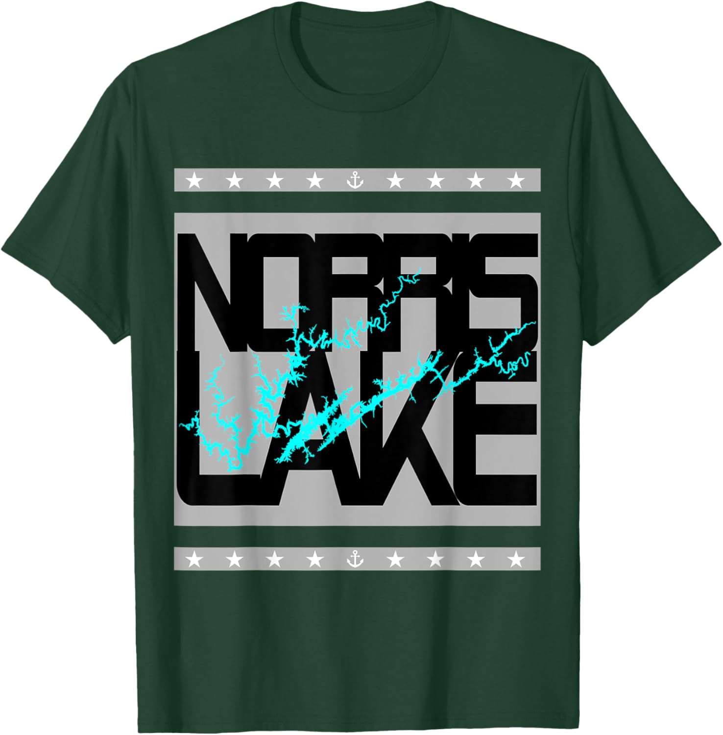 Norris Lake, Tennessee T-Shirt - T-Shirt | Forest