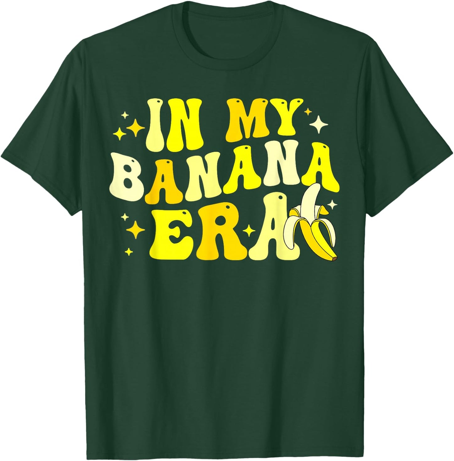 In My Banana Era Men Women Kids T-Shirt - T-Shirt | Forest