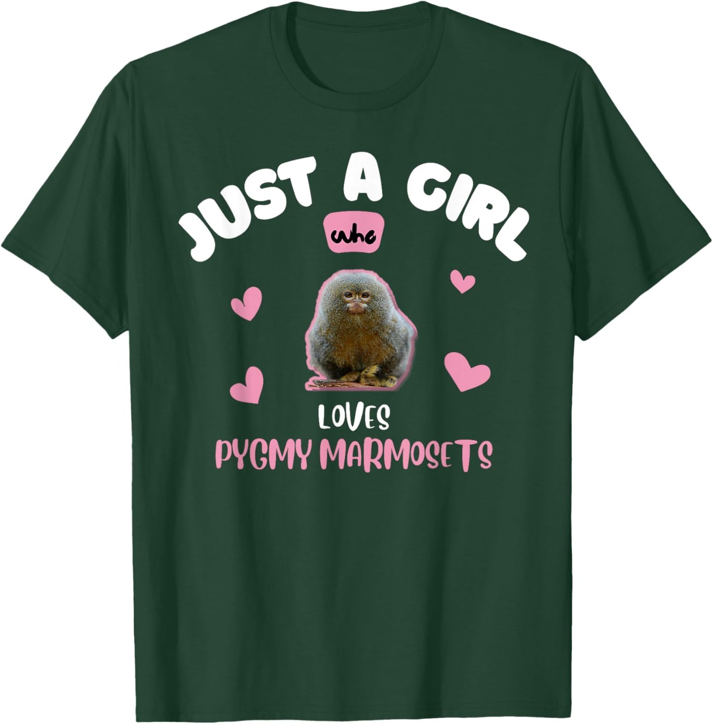 Pygmy Marmoset Girls Women Kids T-Shirt - T-Shirt | Forest