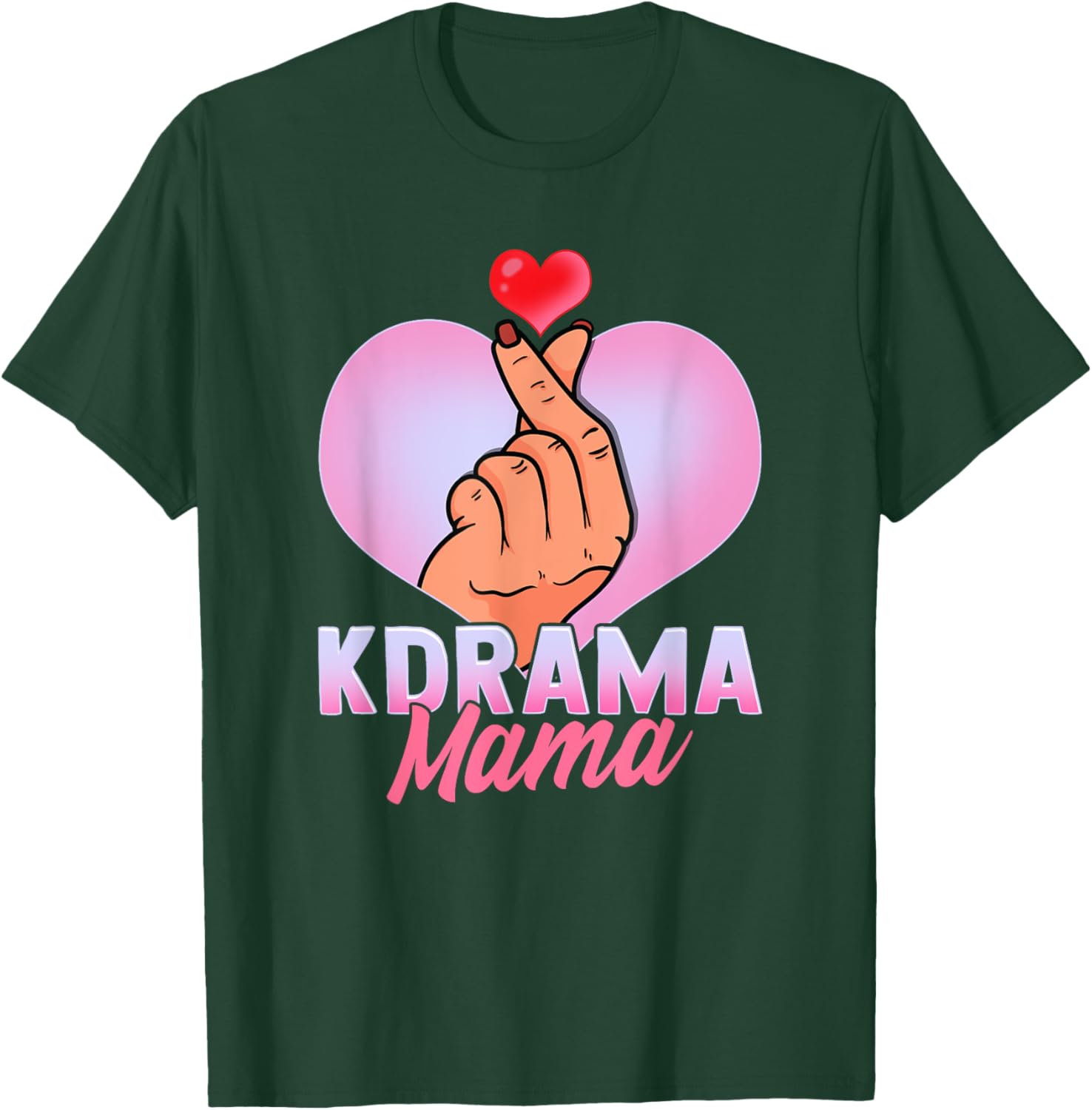 KDrama Mama Funny K-Drama Korean Drama Fan Mother Mom Cool T-Shirt - T-Shirt | Forest