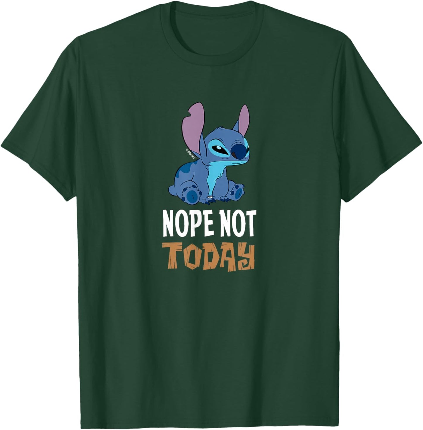 Lilo & Stitch Nope not Today T-Shirt - T-Shirt | Forest