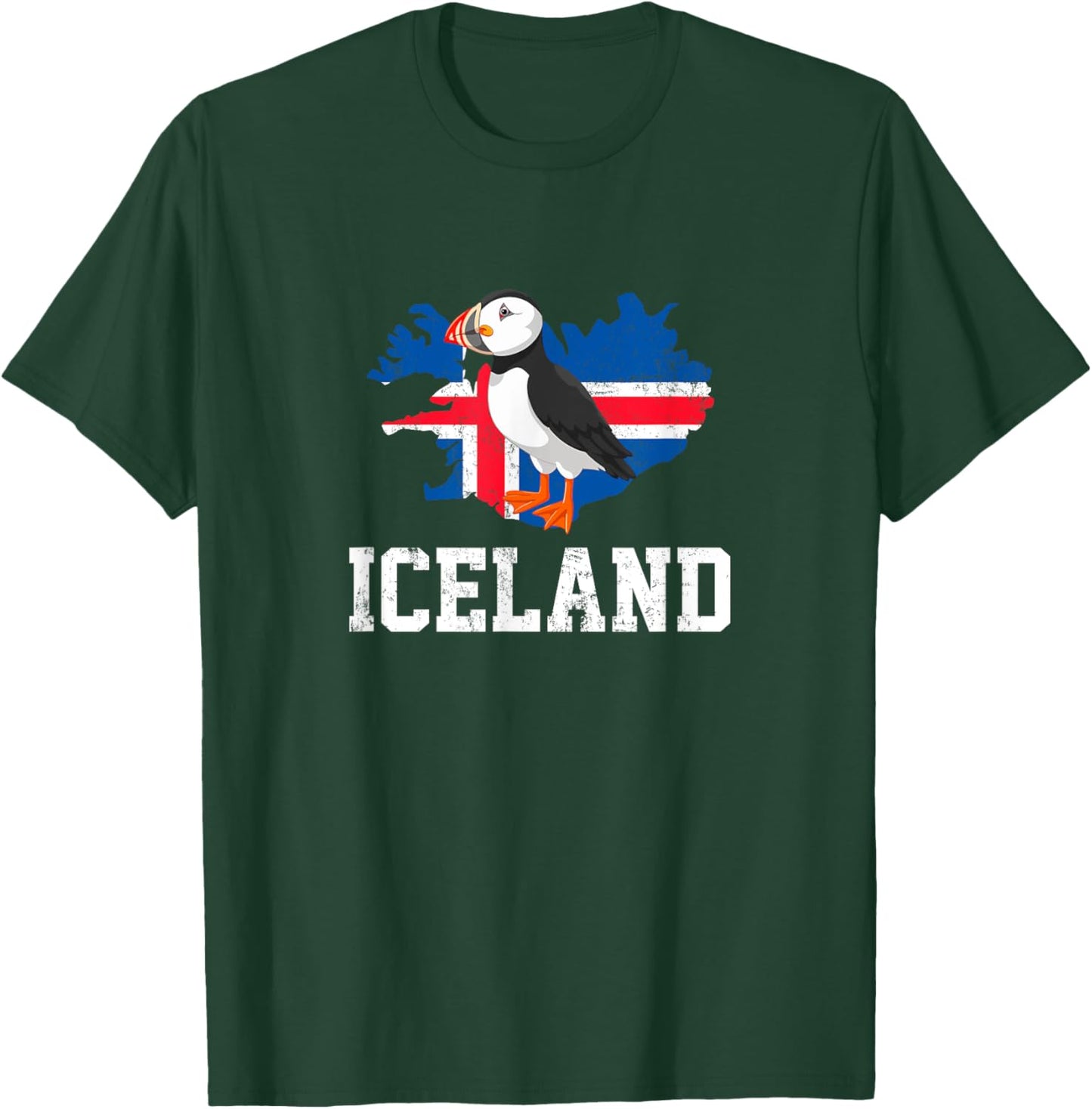 Iceland puffin, puffin T-Shirt - T-Shirt | Forest