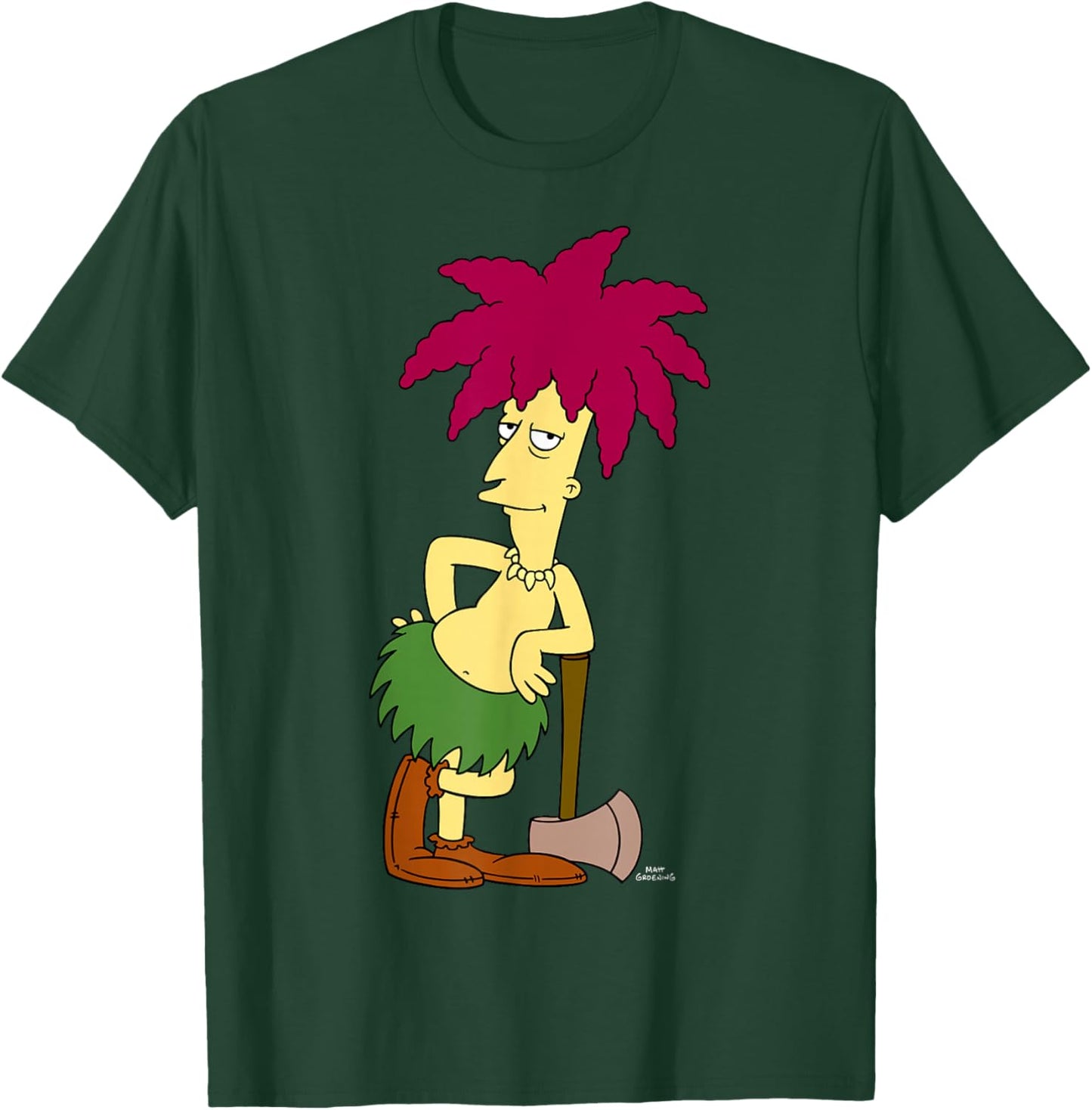 The Simpsons Sideshow Bob With Axe V1 T-Shirt - T-Shirt | Forest