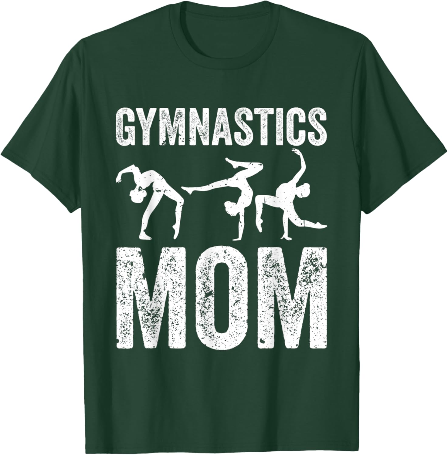 Cool Gymnastics Mom Quote Mother Women Gymnast Daughter T-Shirt - T-Shirt | Forest