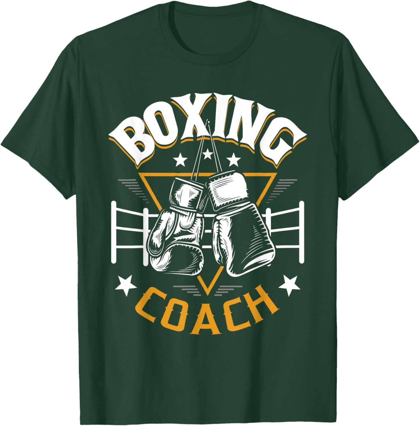 Boxing Coach - Kickboxing Kickboxer Gym Boxer T-Shirt - T-Shirt | Forest