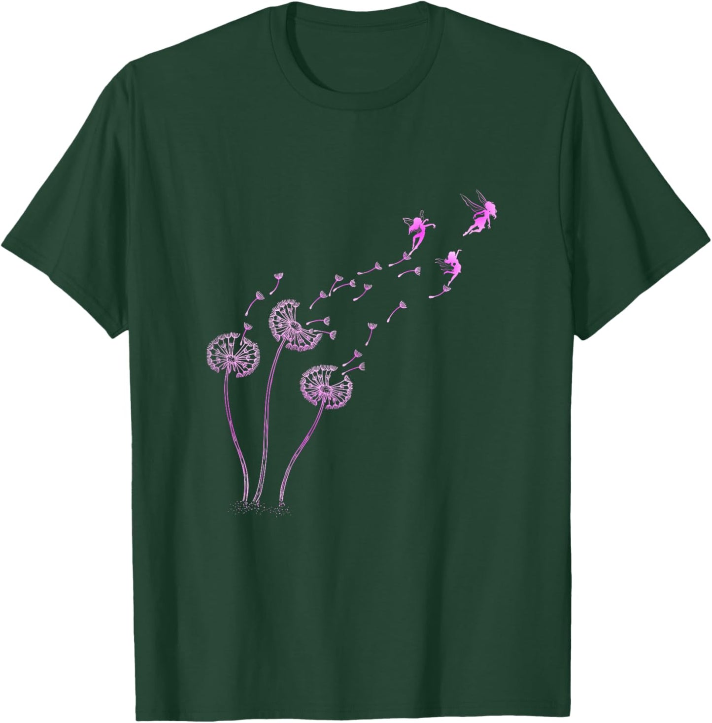Elves Dandelion Fairies T-Shirt - T-Shirt | Forest
