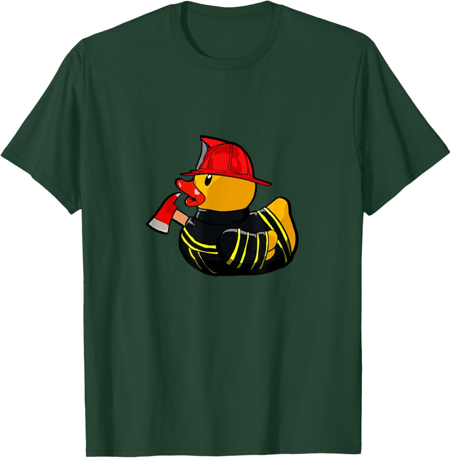 Fire Duck T-Shirt - T-Shirt | Forest