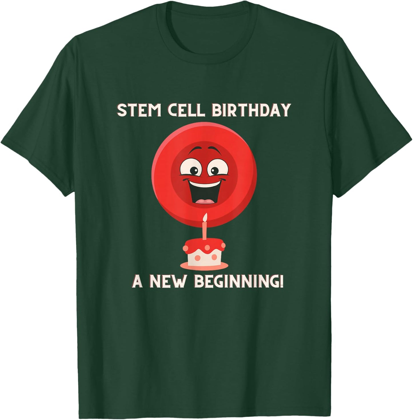 Stem Cell Transplant Survivor Cancer Fighter Tops, , Gear T-Shirt - T-Shirt | Forest