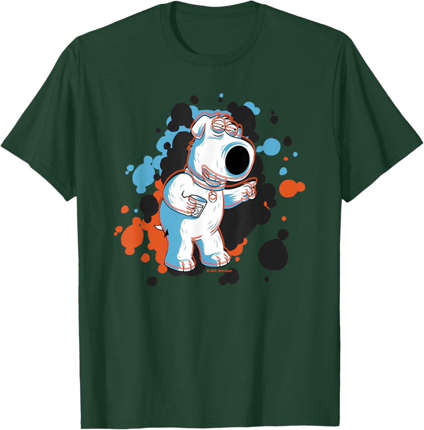 Family Guy Brian Social Butterfly T-Shirt - T-Shirt | Forest