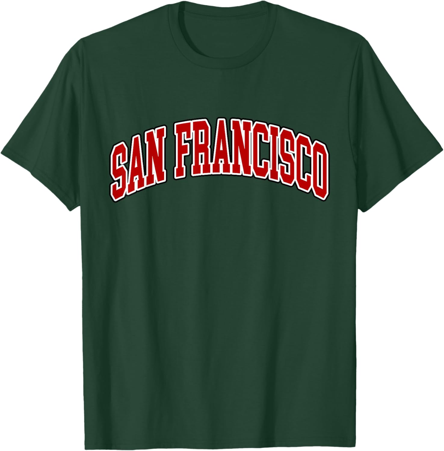 San Francisco - Hometown Pride - Throwback Design - Classic T-Shirt - T-Shirt | Forest