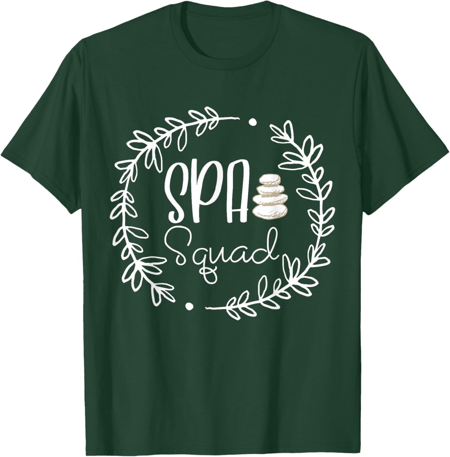 Spa Squad Funny Birthday Girl Party T-Shirt - T-Shirt | Forest