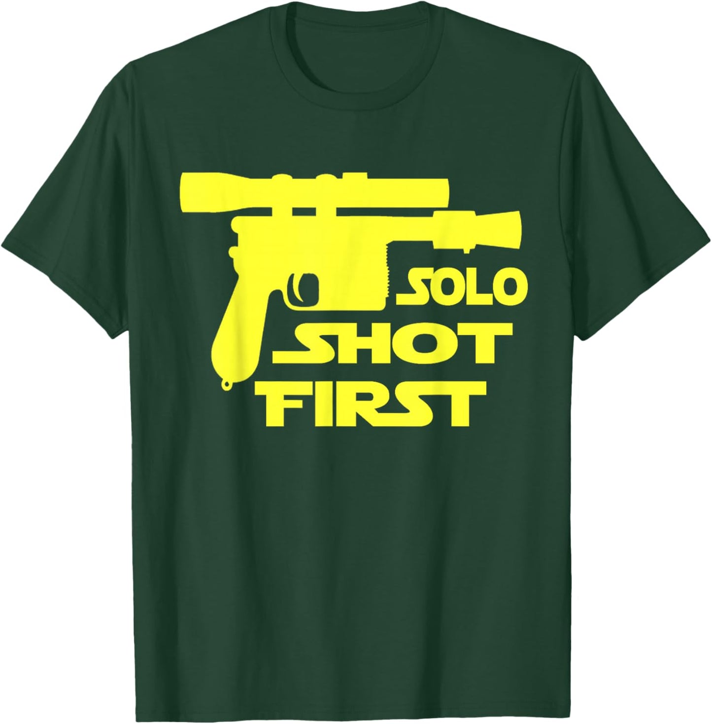 Solo Shot First T-Shirt - T-Shirt | Forest