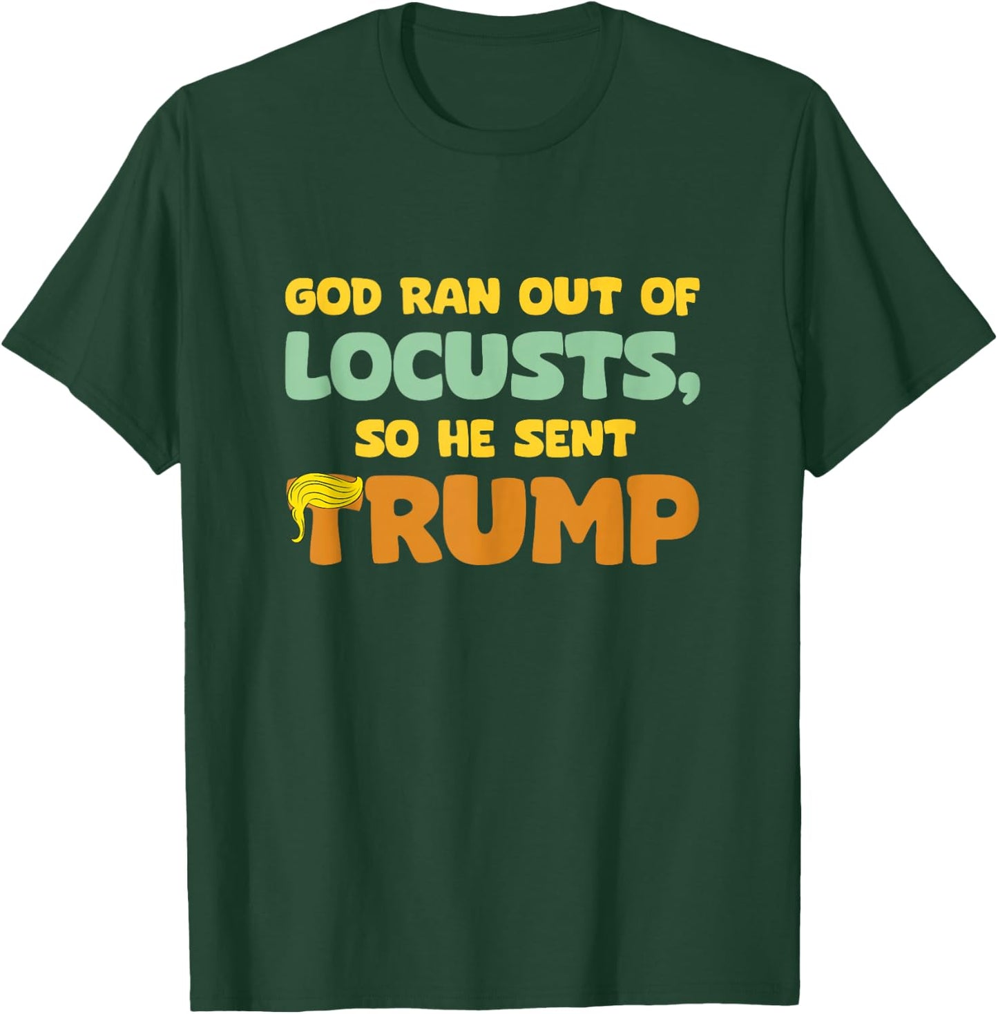 Funny Anti Trump Democrat Against Trump T-Shirt - T-Shirt | Forest