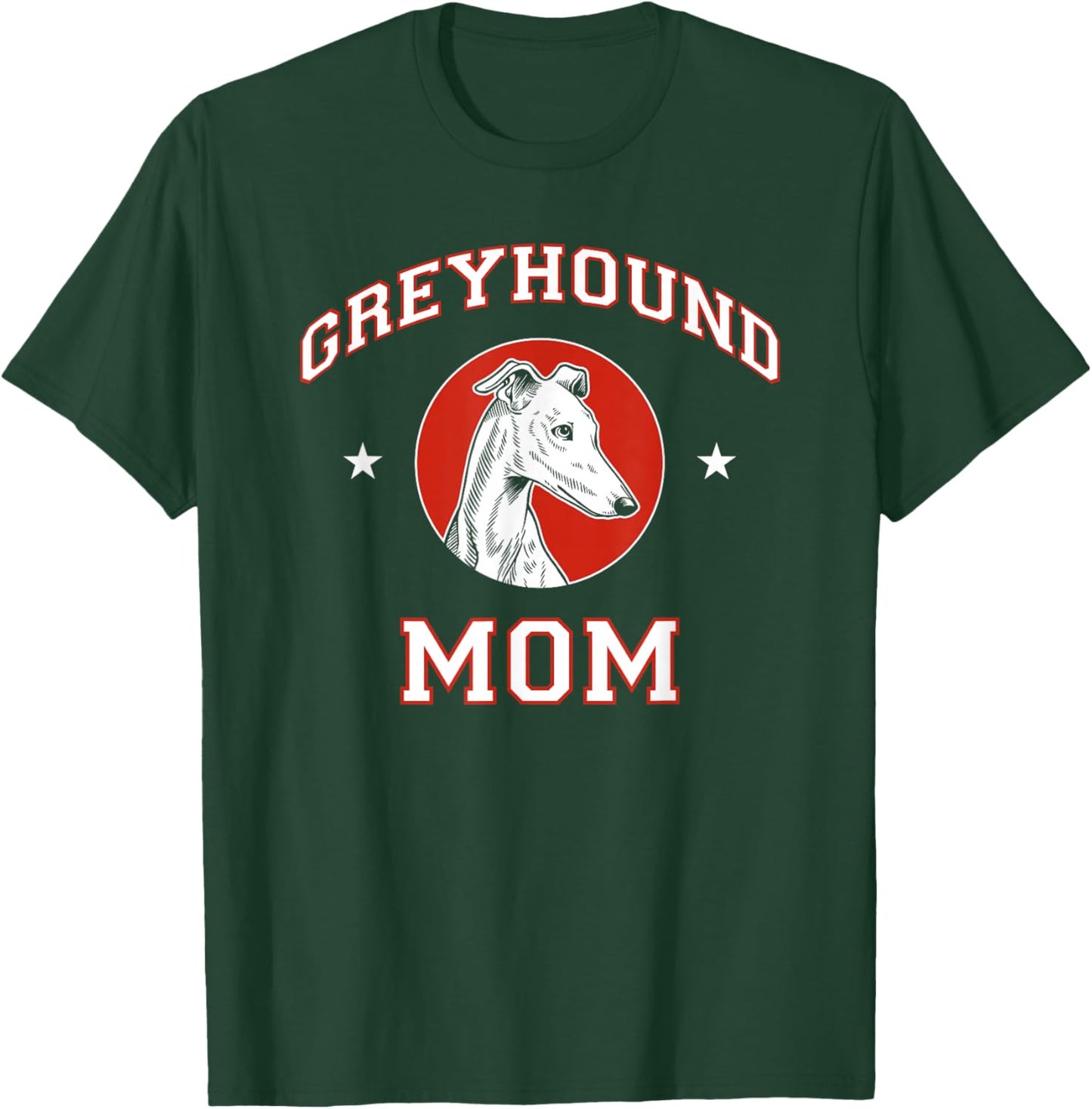 Greyhound Mom Dog Mother T-Shirt - T-Shirt | Forest