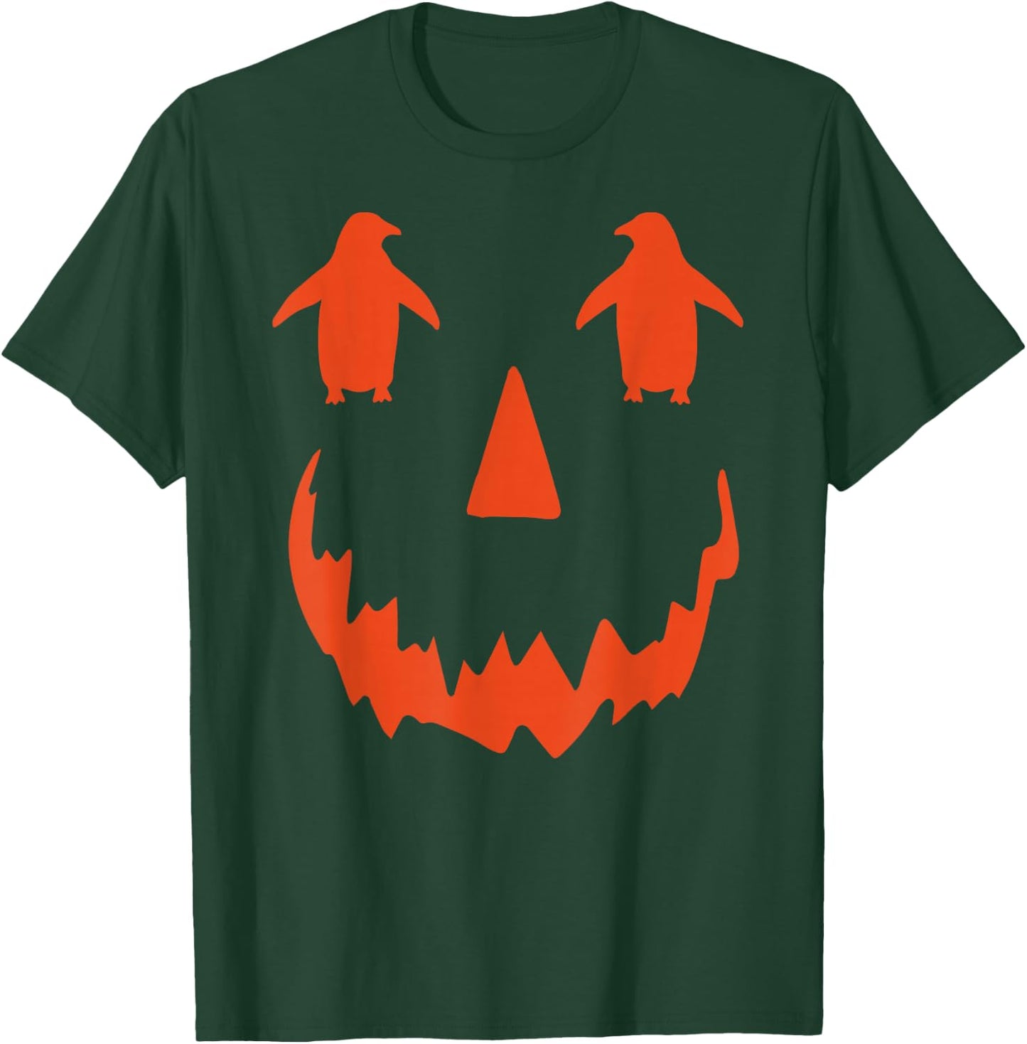 Cute Pumpkin Penguin Halloween T-Shirt - T-Shirt | Forest