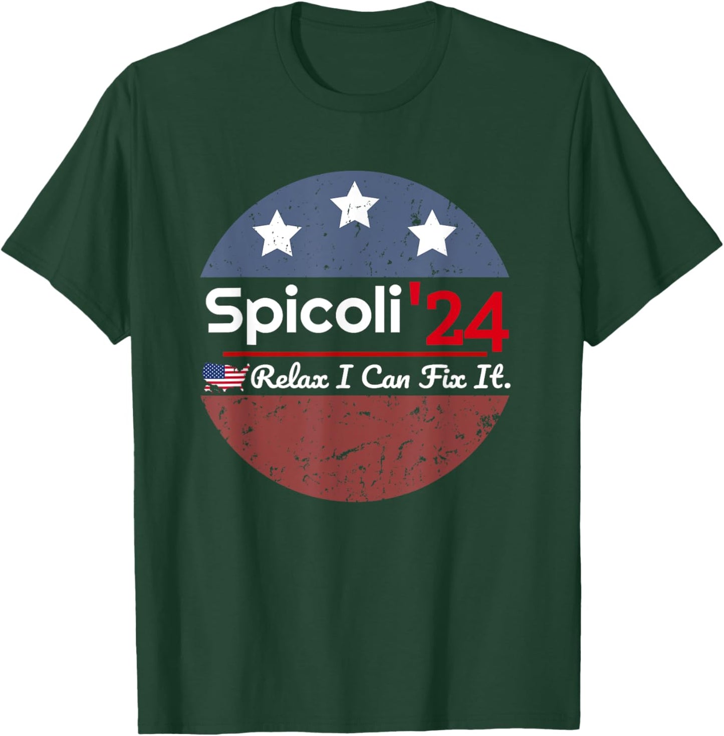 Spicoli 24 relax I can fix it T-Shirt - T-Shirt | Forest
