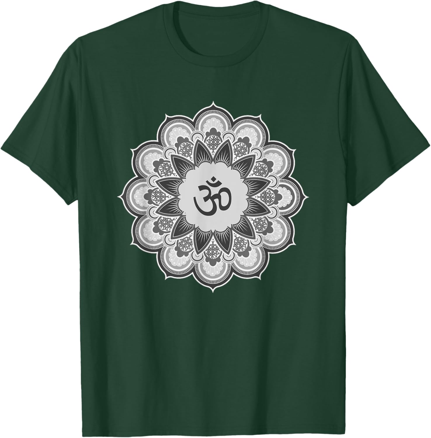 Om Ohm Aum Symbol Spiritual Yoga Yoga T-Shirt - T-Shirt | Forest