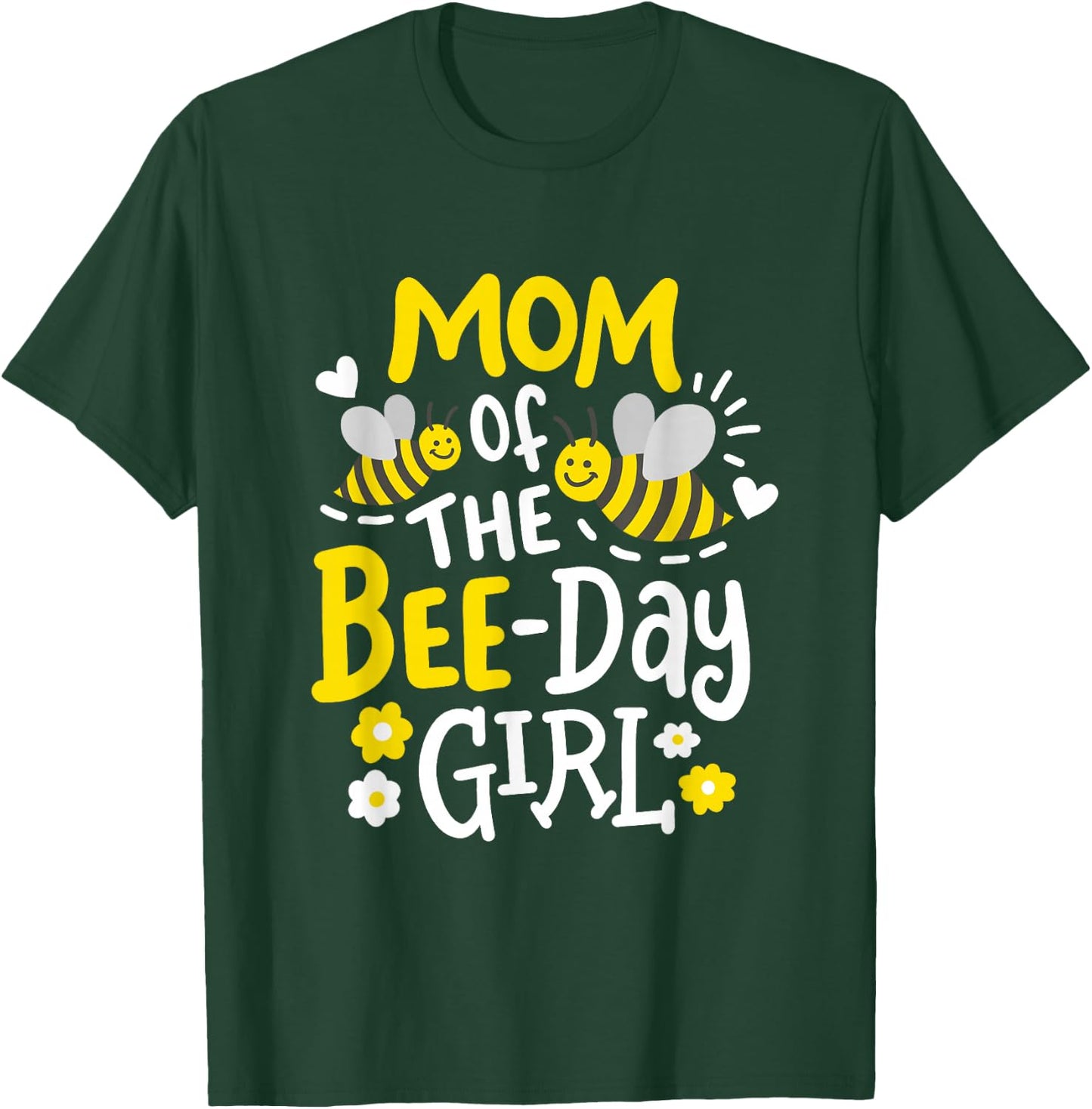 Mom of The Bee-Day Girl Birthday Party Matching Family Women T-Shirt - T-Shirt | Forest