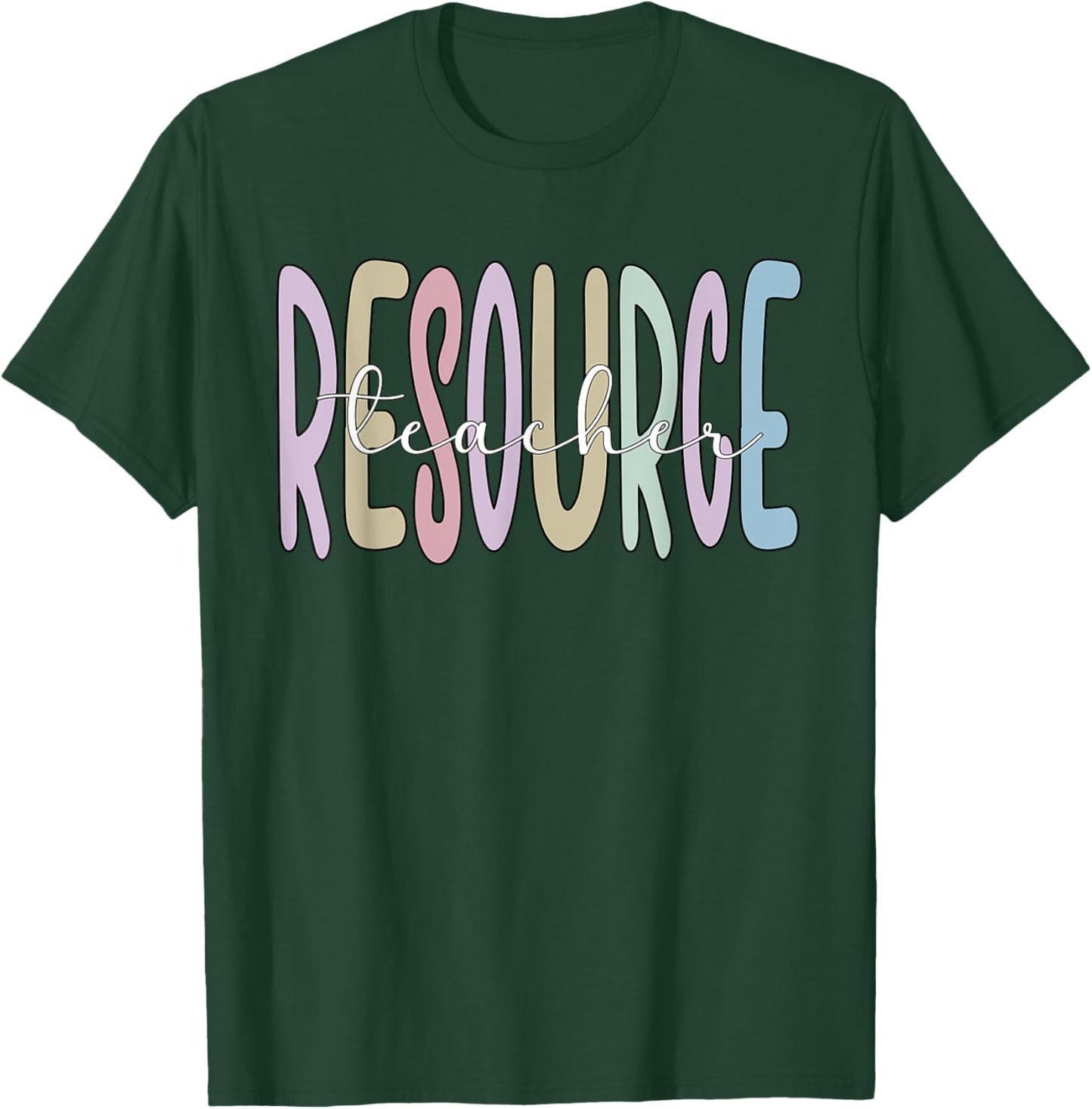 Resource Teacher Resource Teaching T-Shirt - T-Shirt | Forest