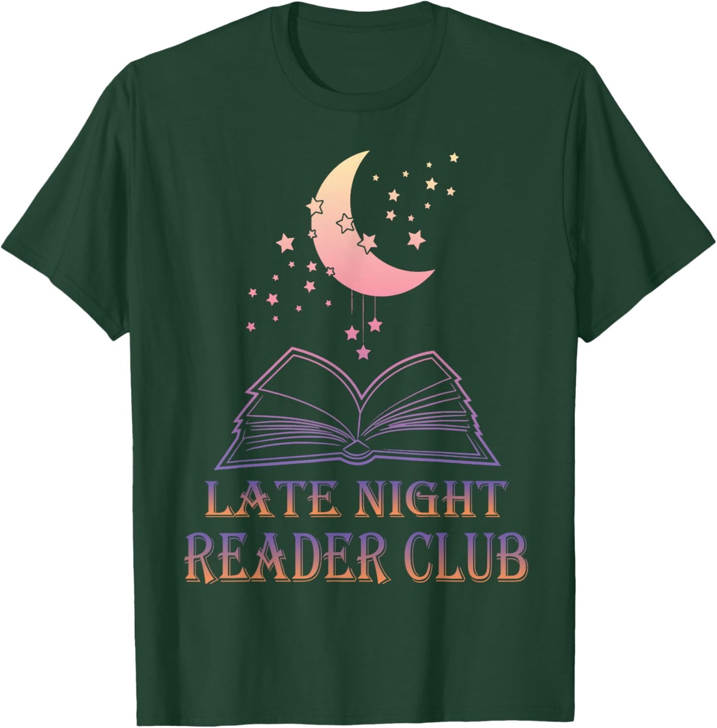 Gifts For Book Lovers Reading Women Clothing Girls Pajamas T-Shirt - T-Shirt | Forest