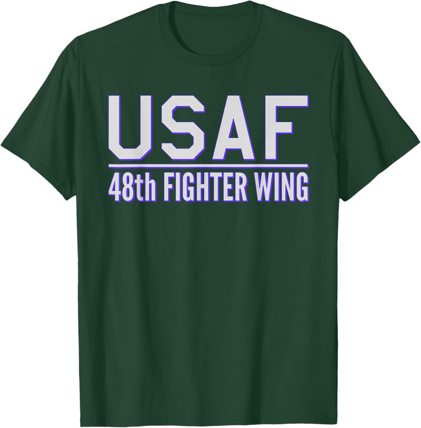 48th Fighter Wing Usaf Raf Lakenheath Air Force T-Shirt - T-Shirt | Forest