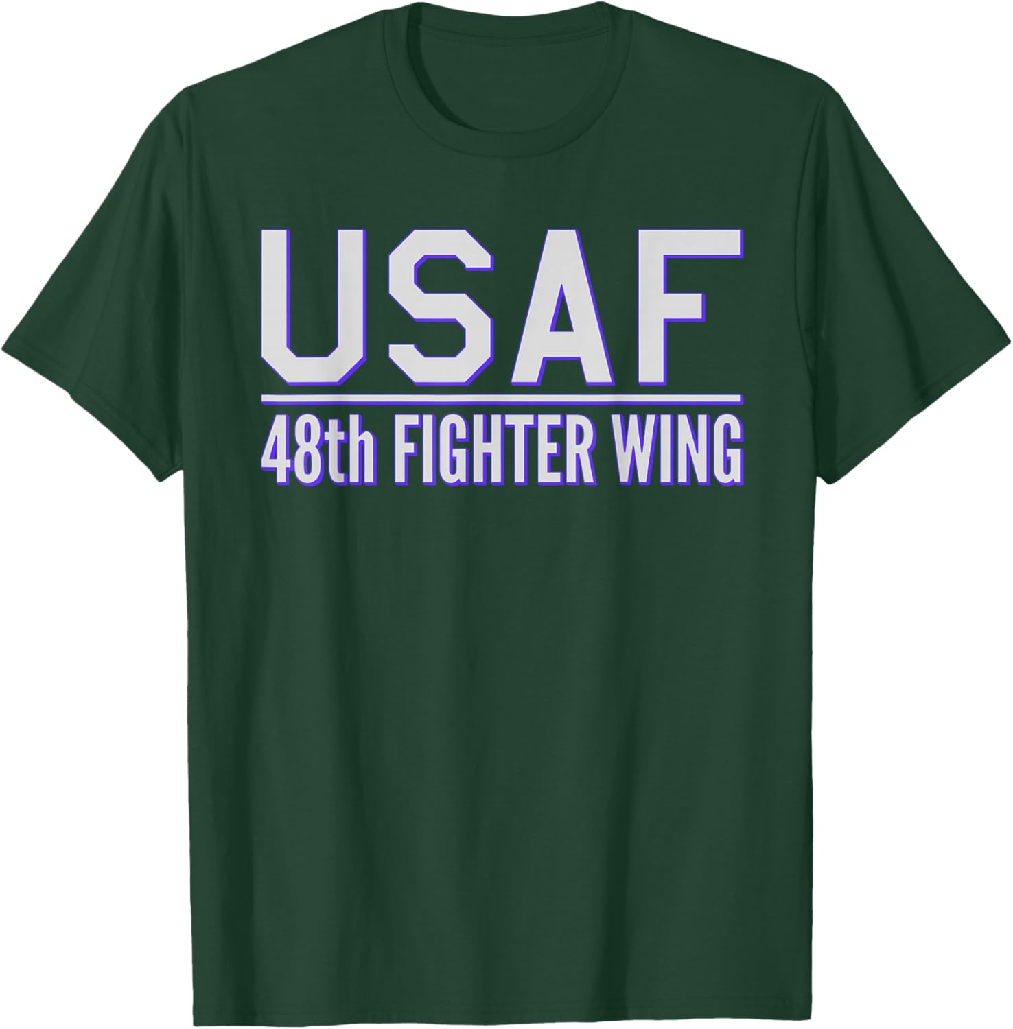 48th Fighter Wing Usaf Raf Lakenheath Air Force T-Shirt - T-Shirt | Forest