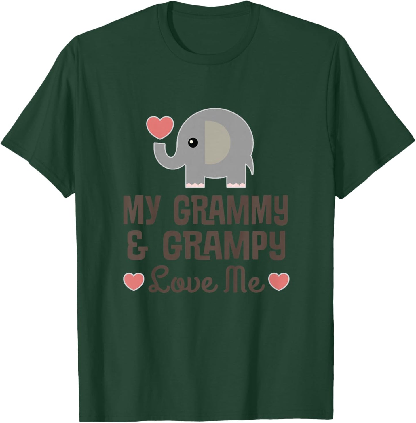 Kids Grammy and Grampy Love Me T-Shirt - T-Shirt | Forest