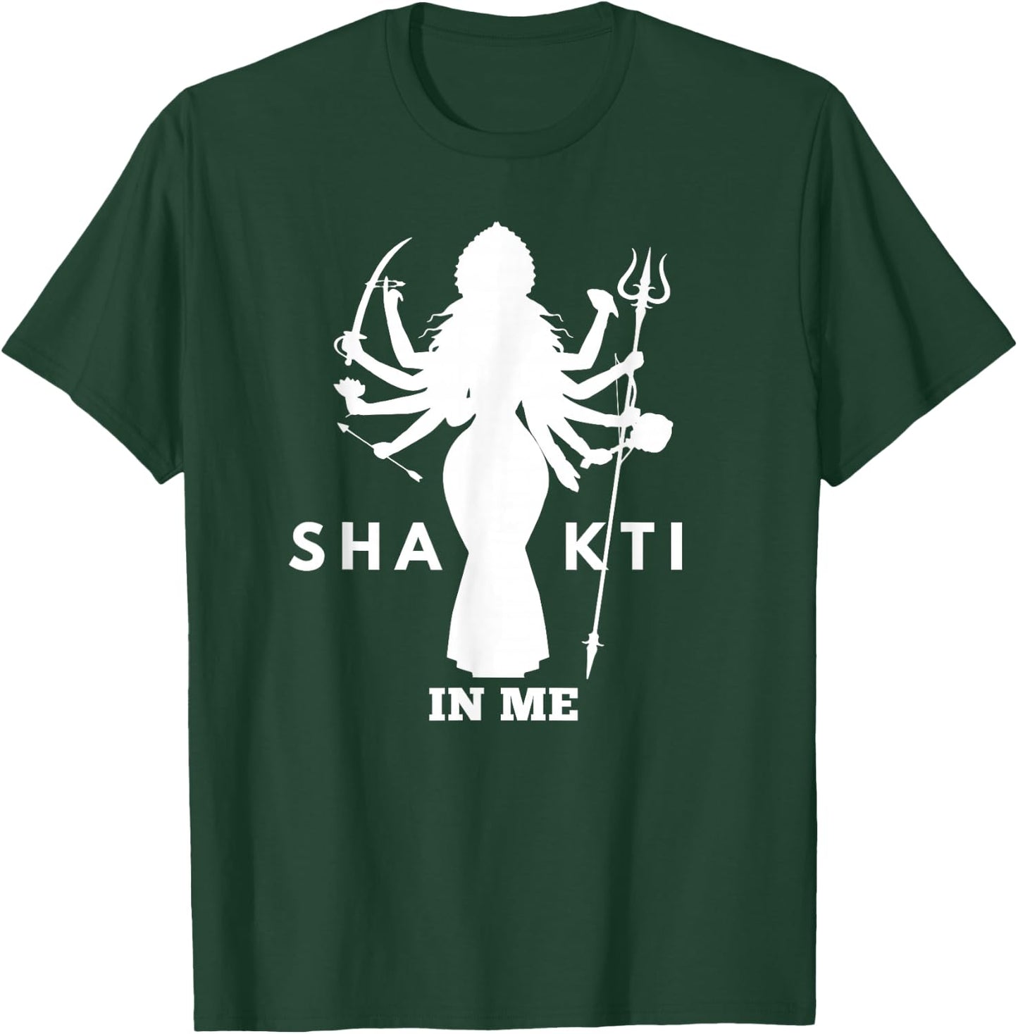 Jai Maa Kaali Design, Maa Durga Art, Hindu Goddess Kali T-Shirt - T-Shirt | Forest