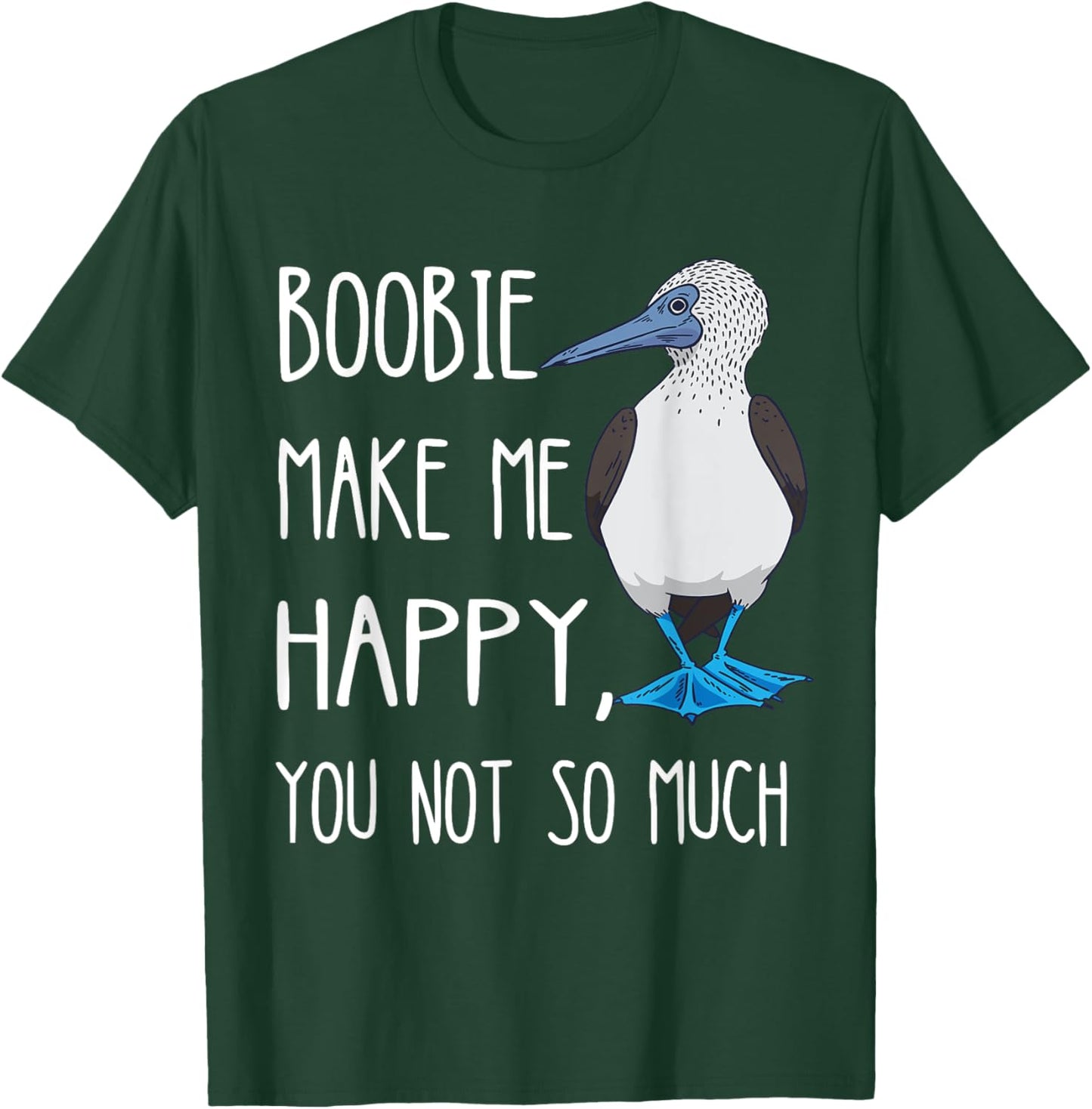 Blue Footed Boobies Funny Sea Bird Lover Bluefoot Bird T-Shirt - T-Shirt | Forest