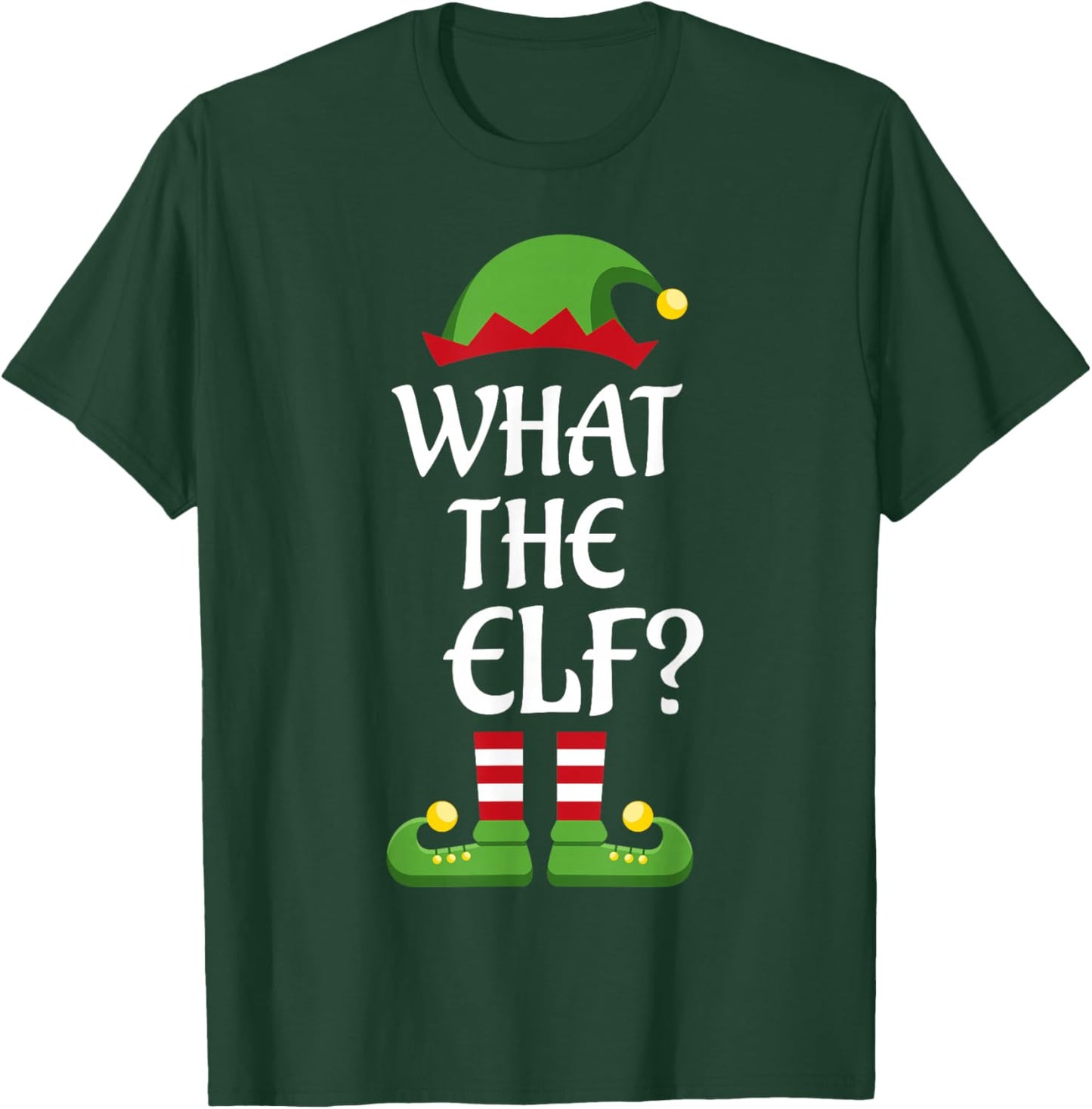 What The Elf Family Matching Group Christmas T-Shirt - T-Shirt | Forest