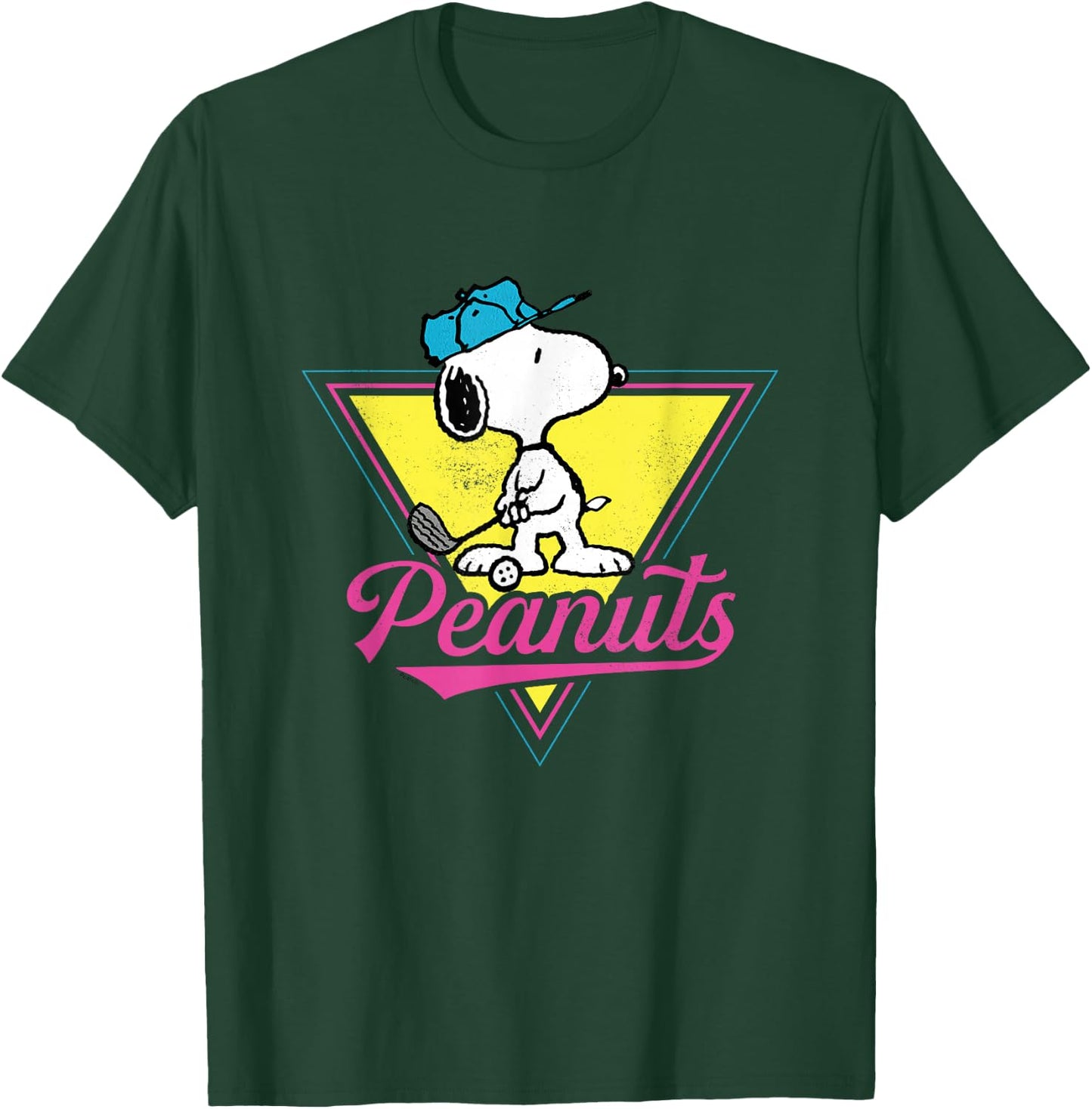 Peanuts - Golf Snoopy T-Shirt - T-Shirt | Forest