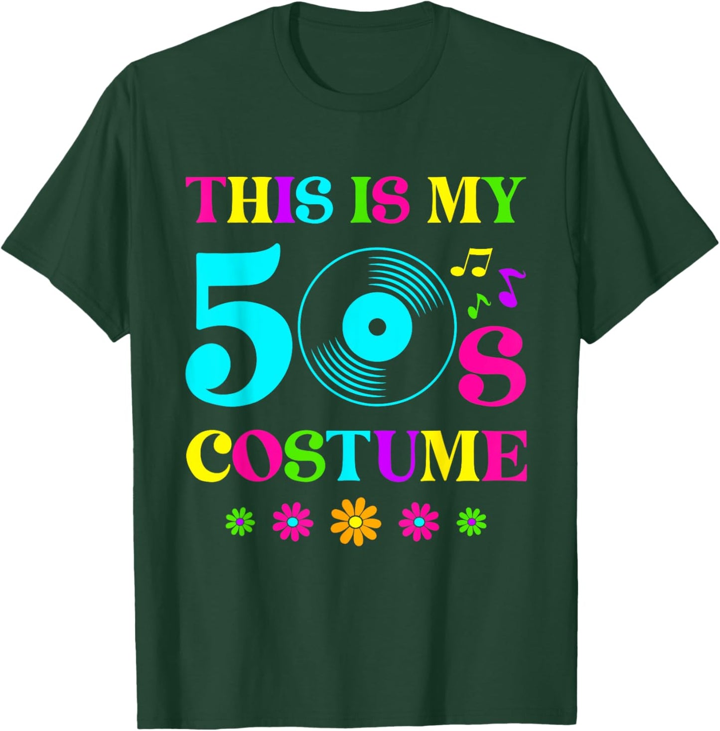 This is My 50's Bro Costume Retro Halloween 1950s 50's Party T-Shirt - T-Shirt | Forest