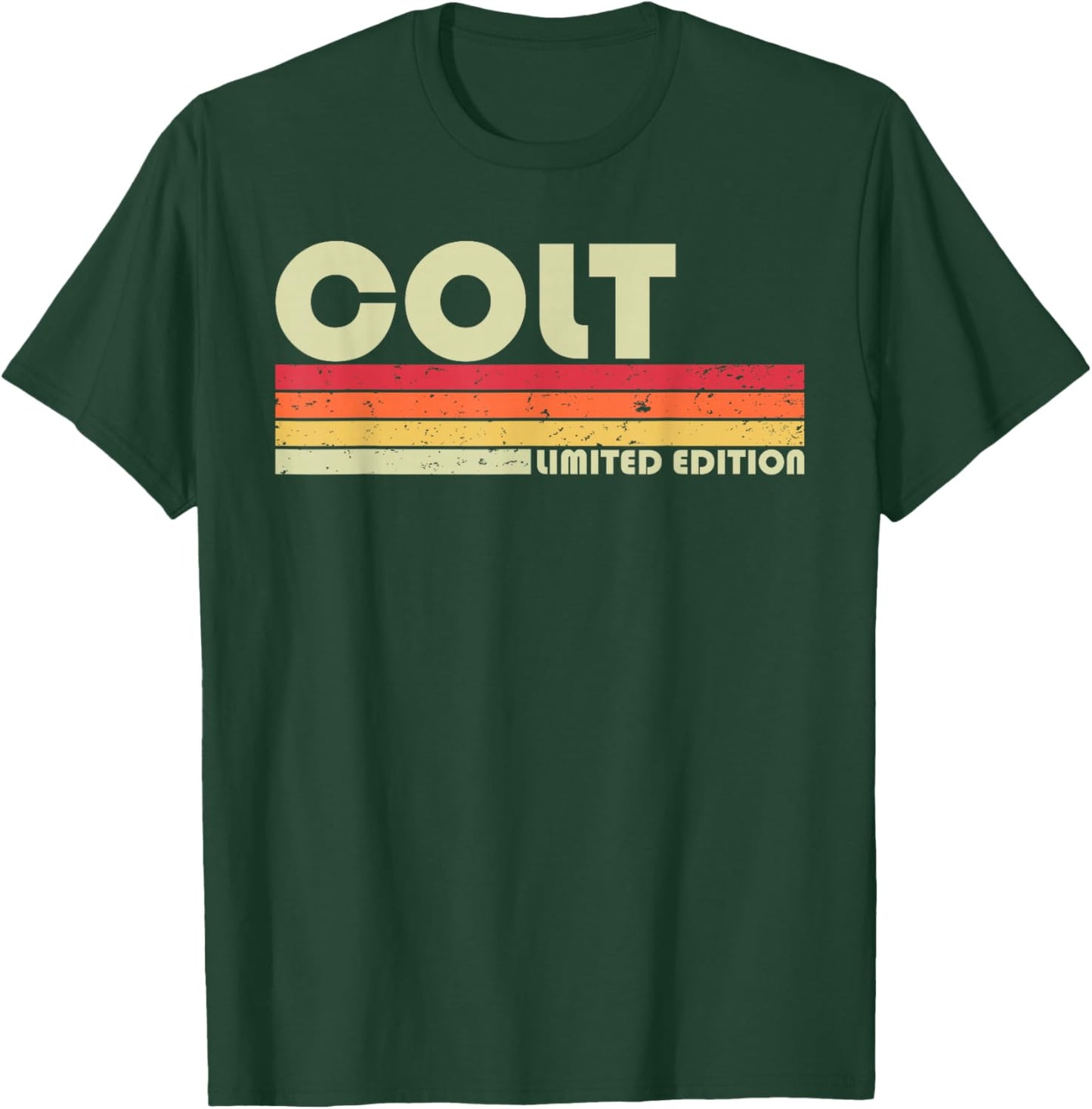 COLT Gift Name Personalized Funny Retro Vintage Birthday T-Shirt - T-Shirt | Forest