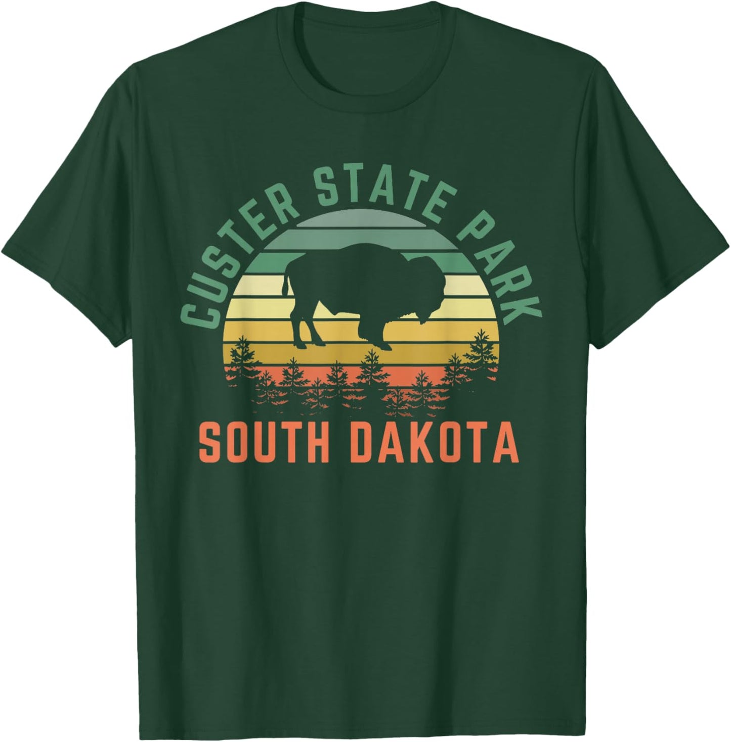 Custer State Park T-Shirt - T-Shirt | Forest