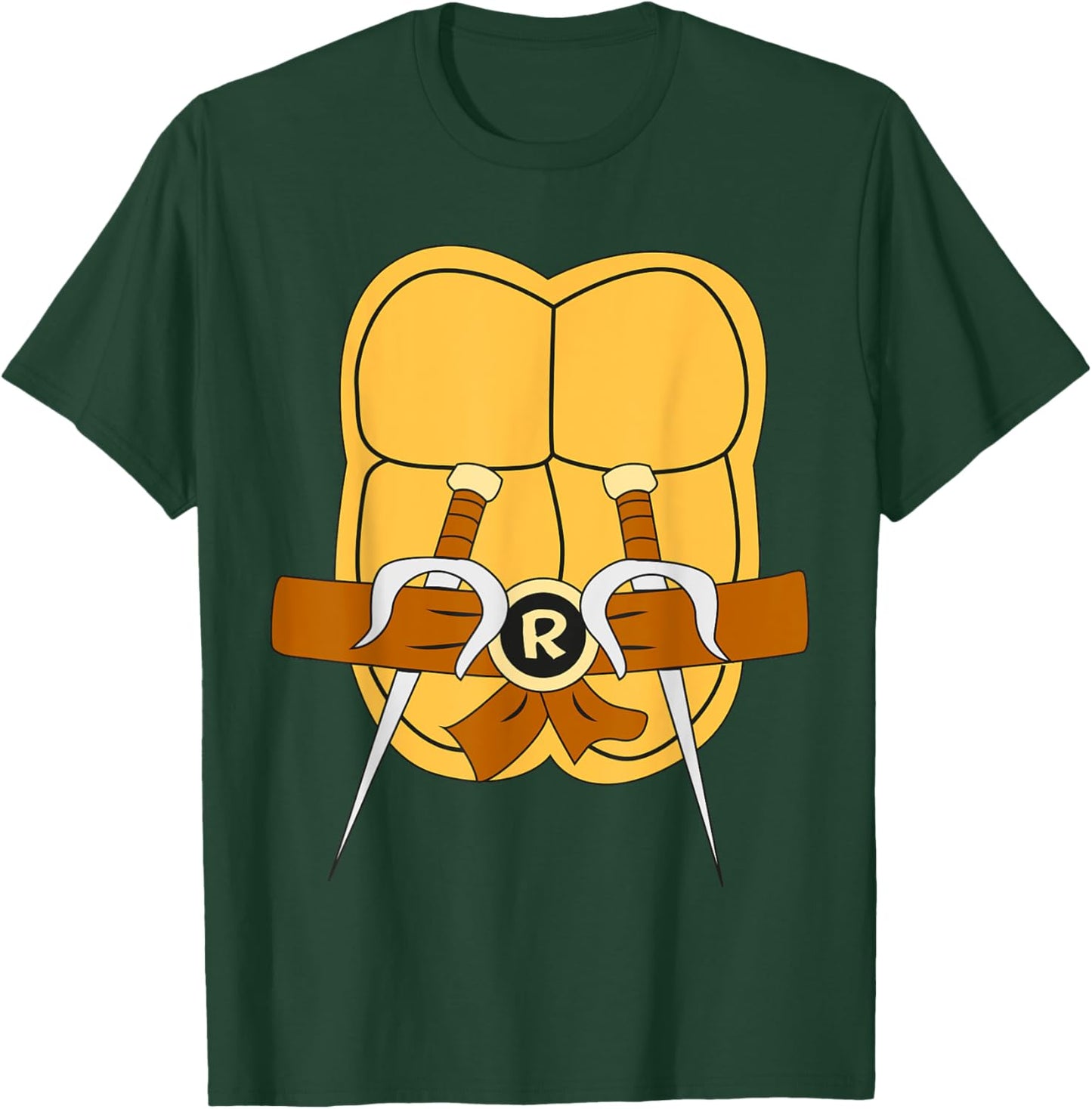 Mademark x Teenage Mutant Ninja Turtles - Raphael Easy Halloween Costume T-Shirt - T-Shirt | Forest