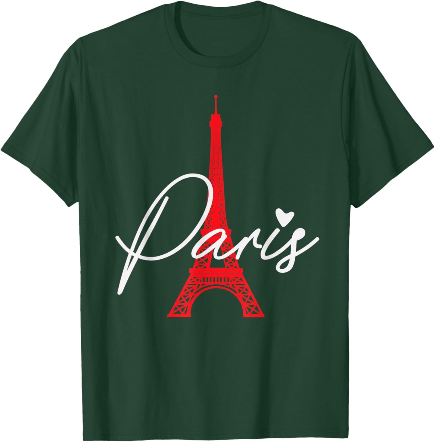 Love from Paris the Eiffel Tower a Love Sign from France T-Shirt - T-Shirt | Forest