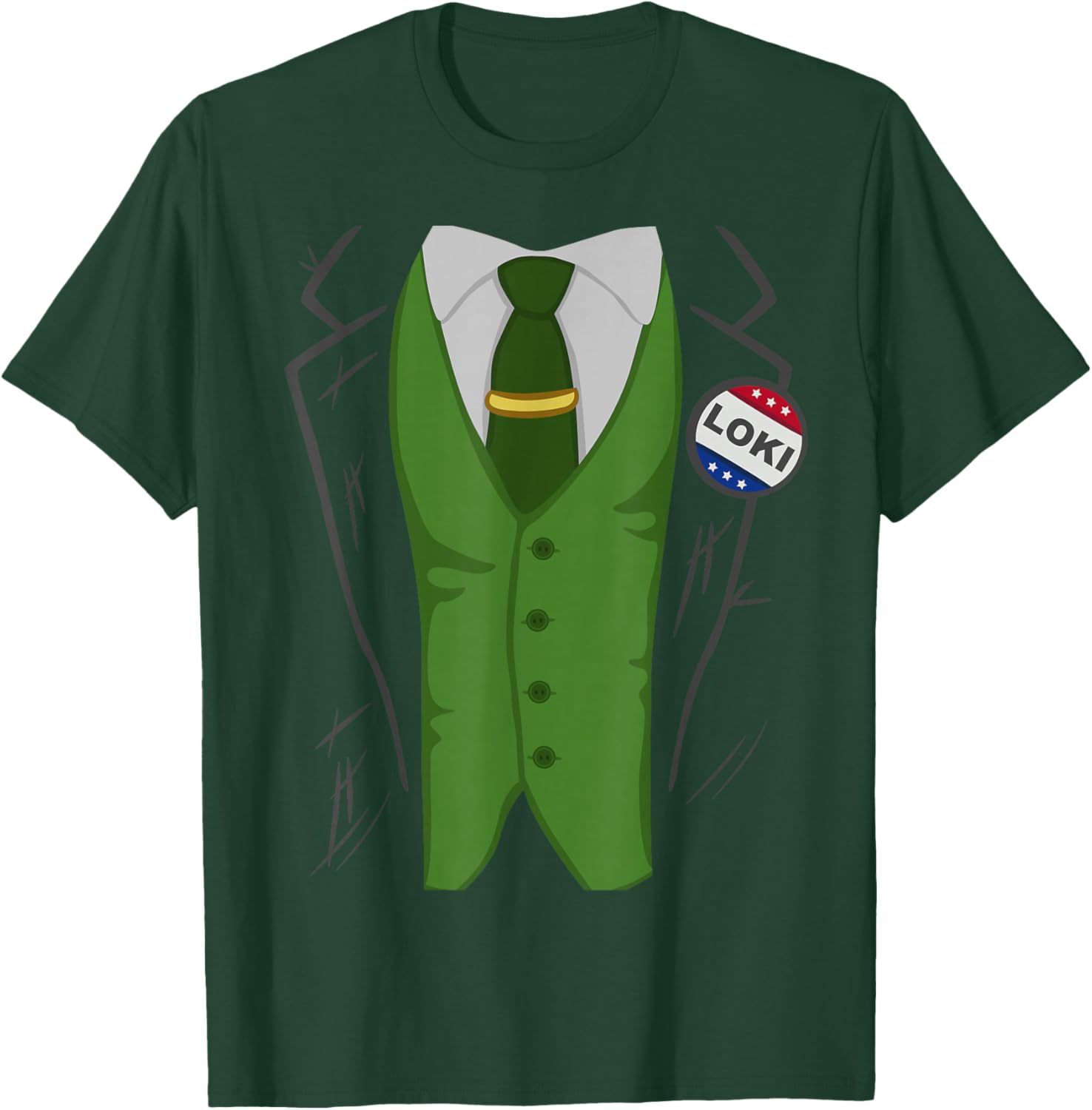 Marvel Loki President Loki Costume T-Shirt - T-Shirt | Forest