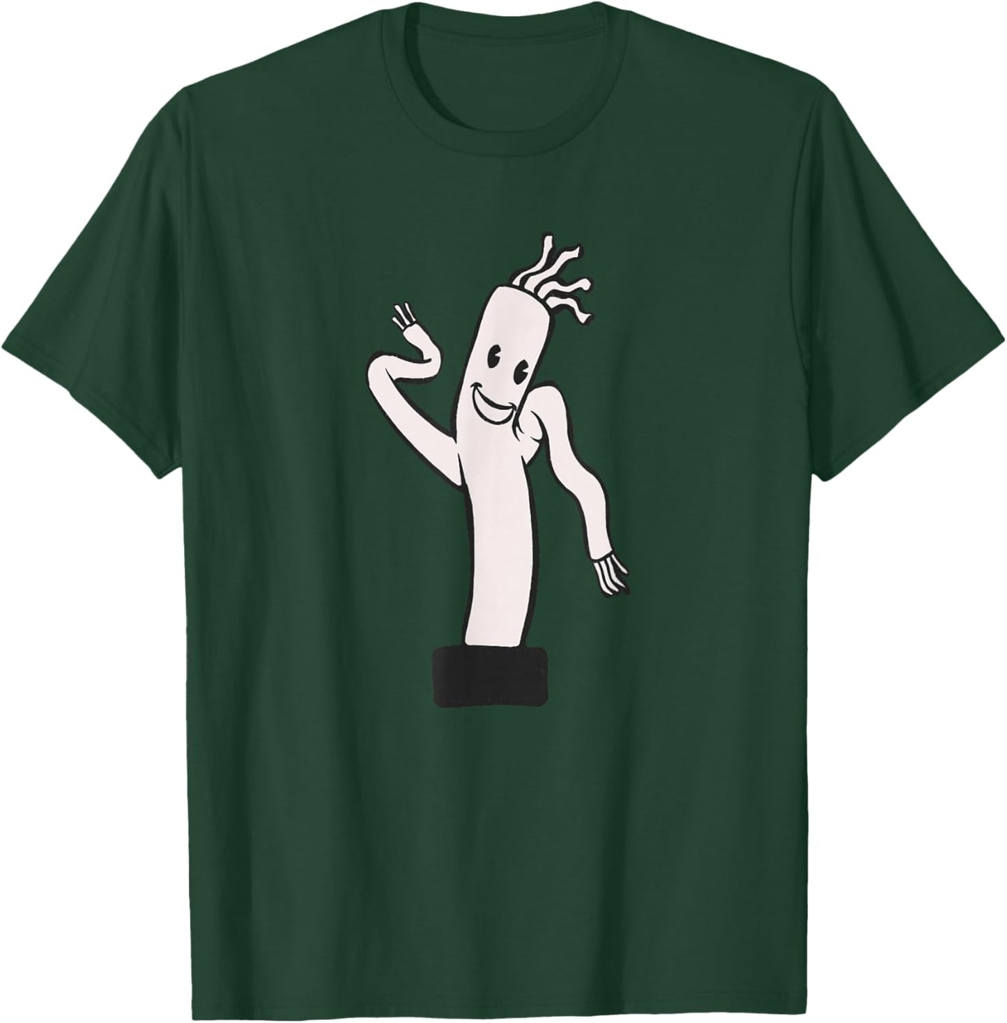 Wacky Waving Inflatable Tube Guy T-Shirt - T-Shirt | Forest