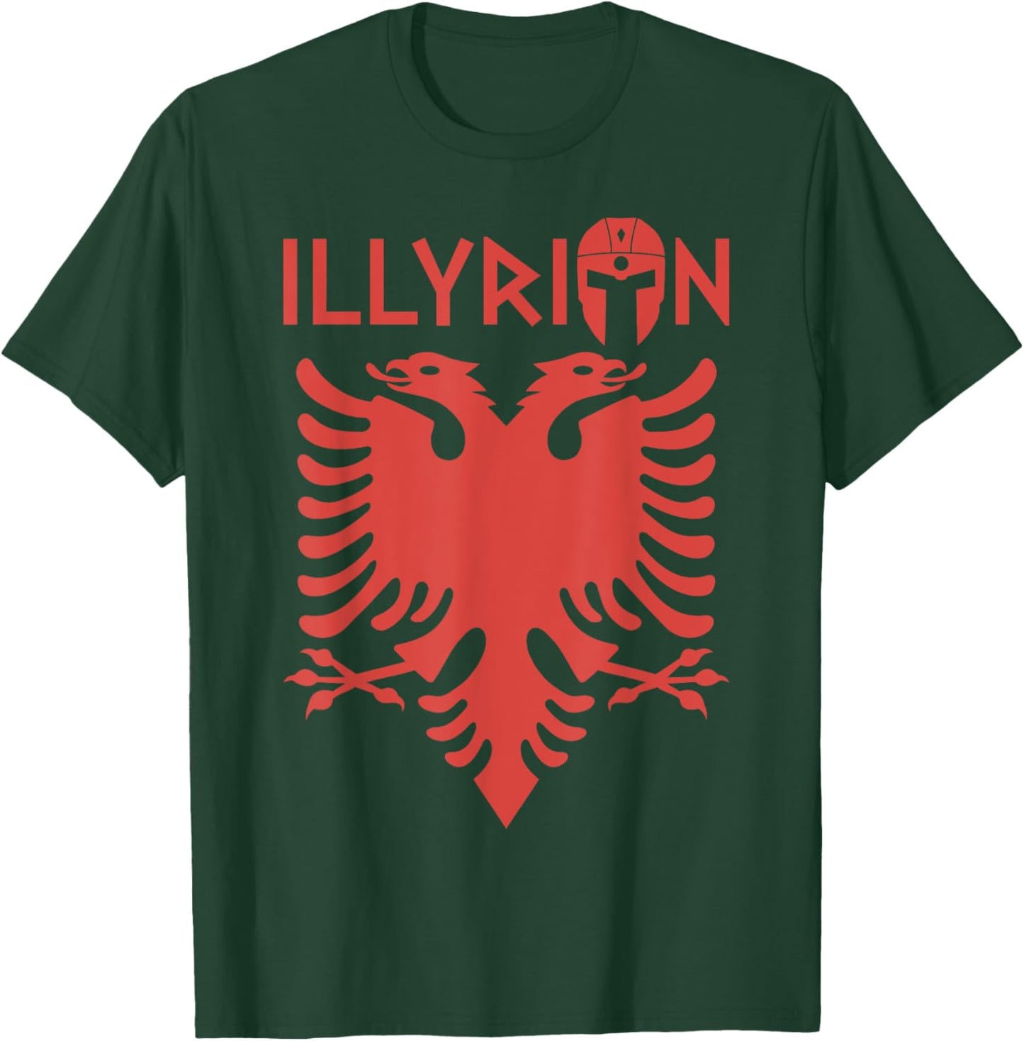 Illyrians Albania Albania Shqipëria Tirana Albanians T-Shirt - T-Shirt | Forest