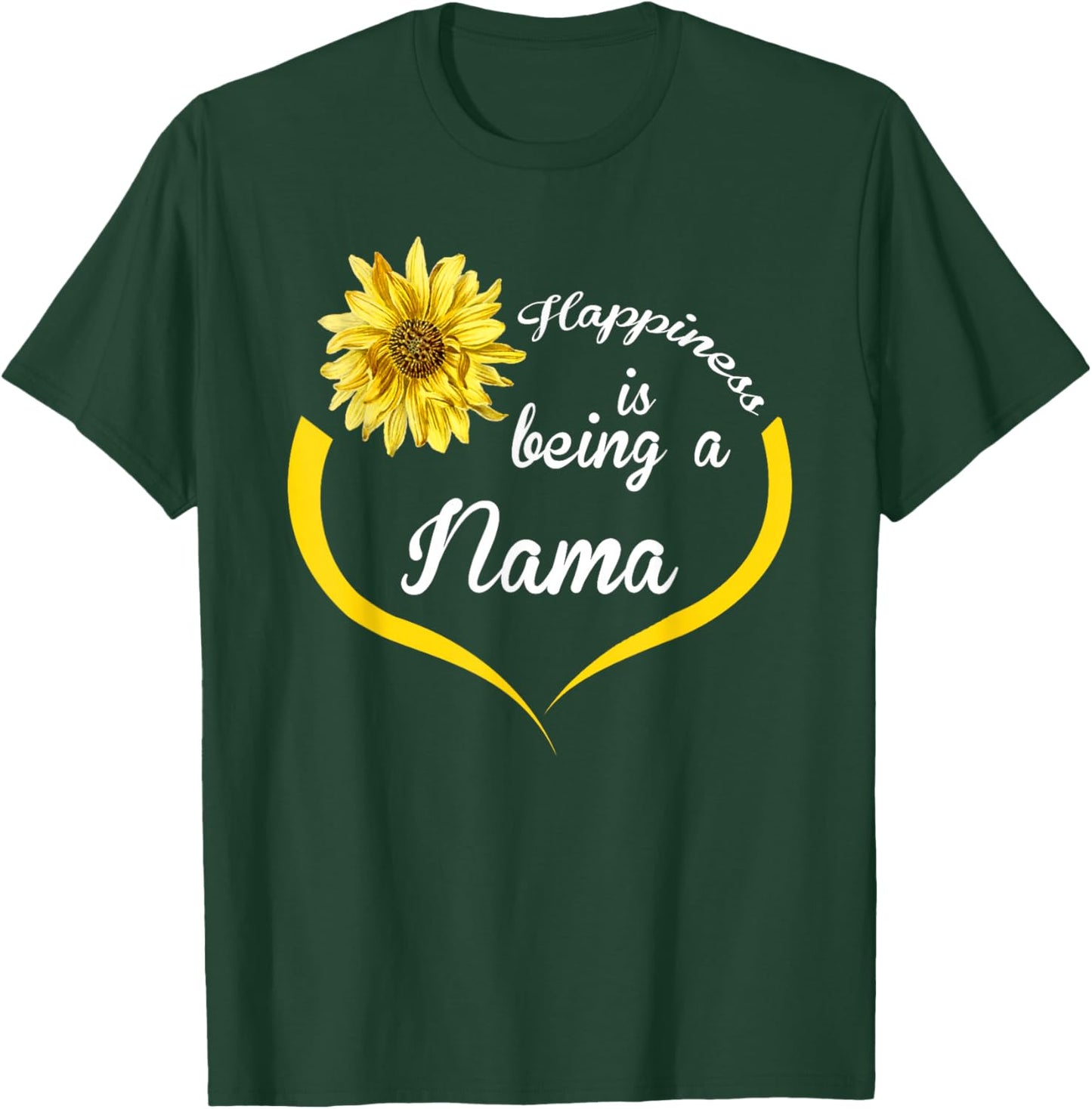 Nama Gift: Happiness Is Being A Nama T-Shirt - T-Shirt | Forest