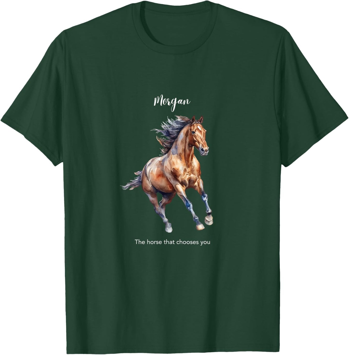 Morgan Horse T-Shirt - T-Shirt | Forest