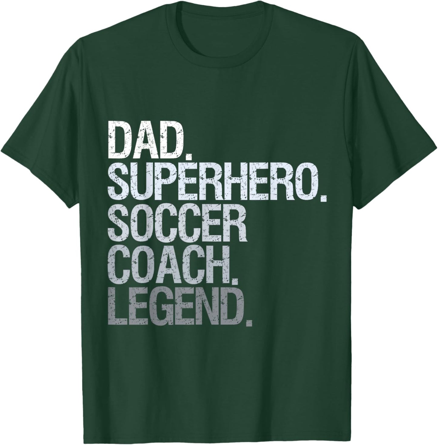Soccer Coach dad T-Shirt - T-Shirt | Forest