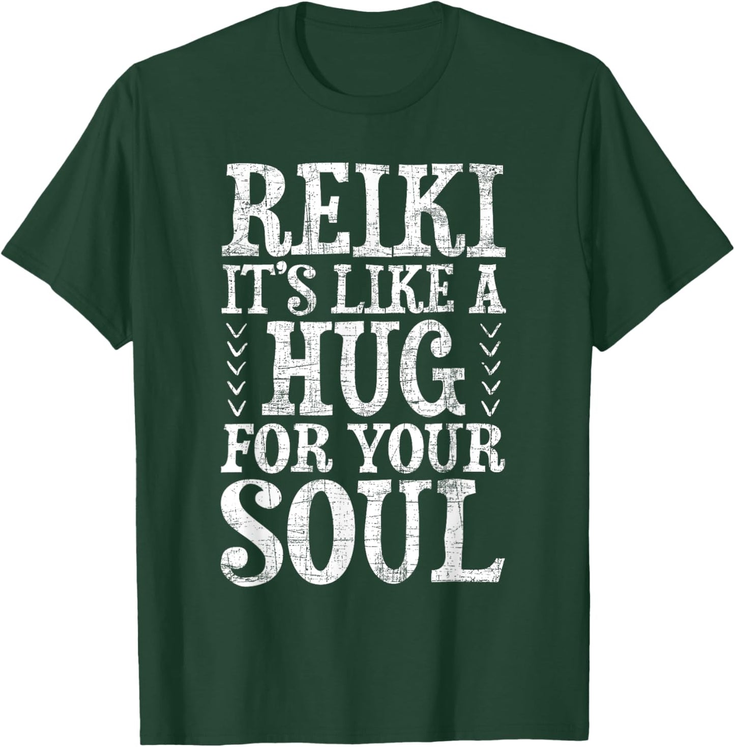 Reiki It's Like A Hug For Your Soul - Holistic Healer Chakra T-Shirt - T-Shirt | Forest