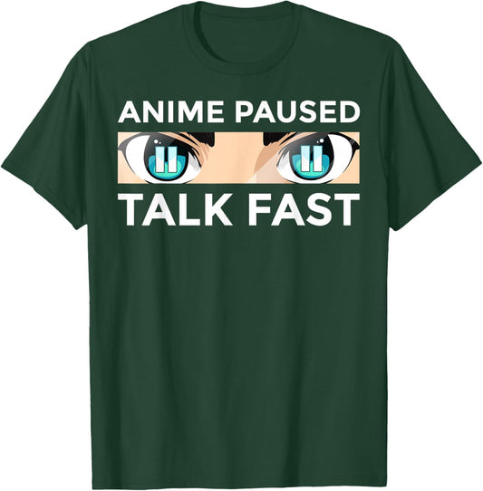 Anime Art Women Teen Girls Anime Merch Anime Lovers Small T-Shirt - T-Shirt | Forest