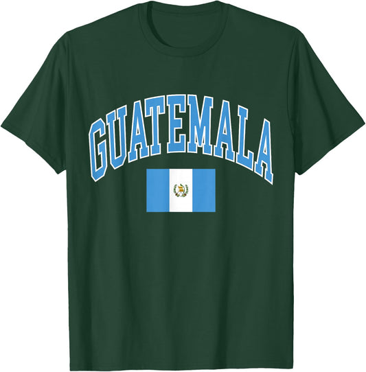Guatemala Flag T-Shirt - T-Shirt | Forest