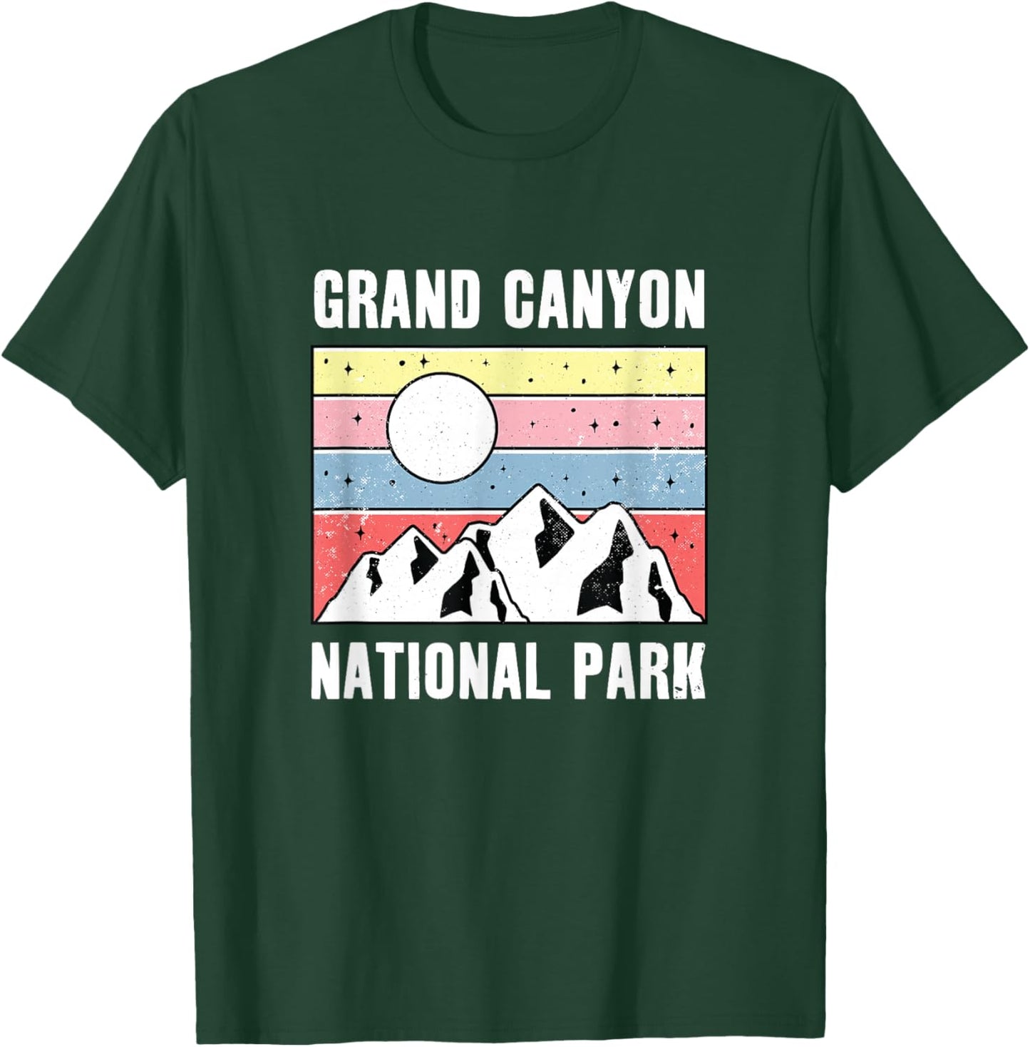Grand Canyon National Park Mountain Sunset T-Shirt - T-Shirt | Forest