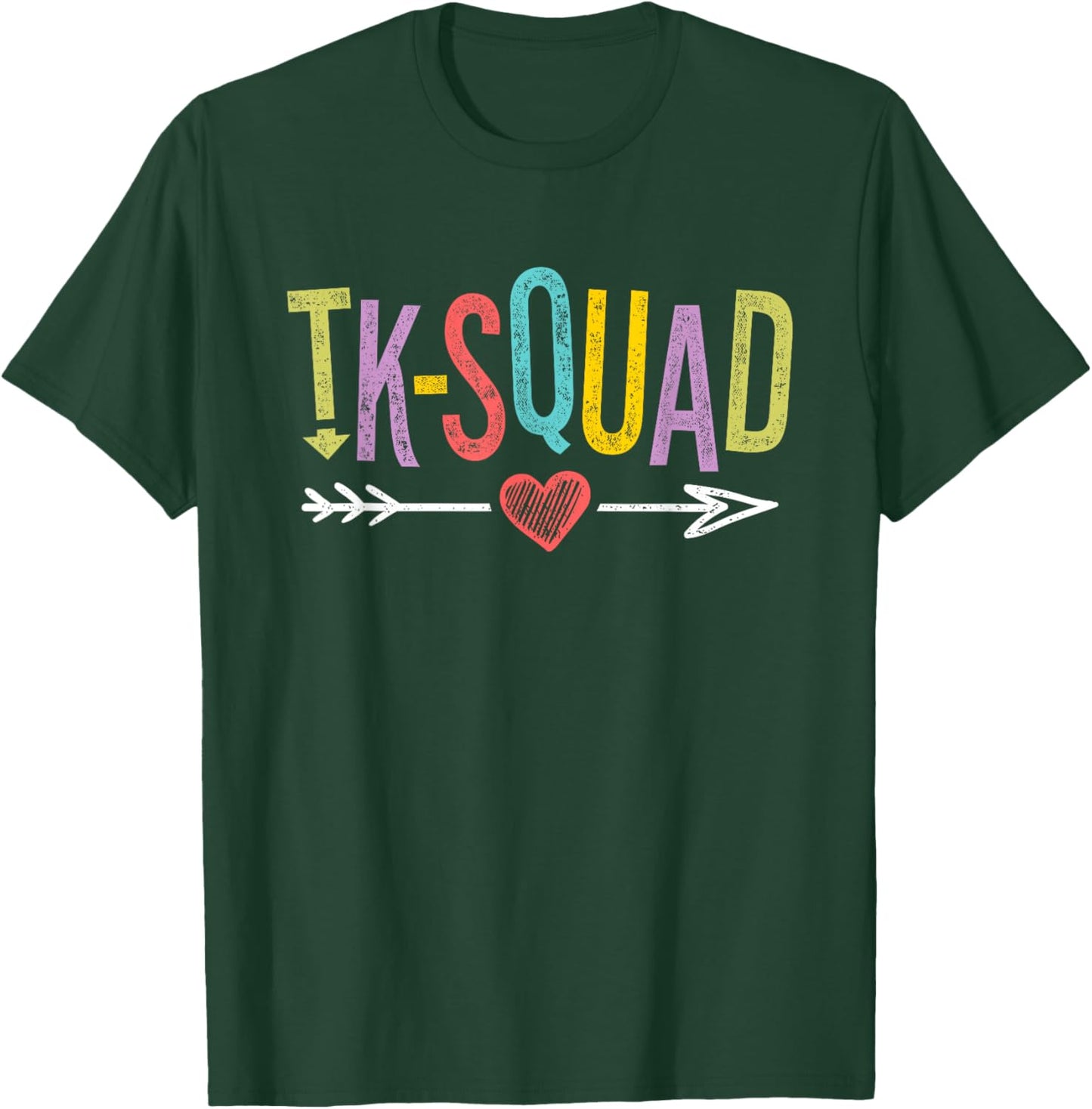 TK-Squad - Transitional Kindergarten Teacher Team Shirts T-Shirt - T-Shirt | Forest