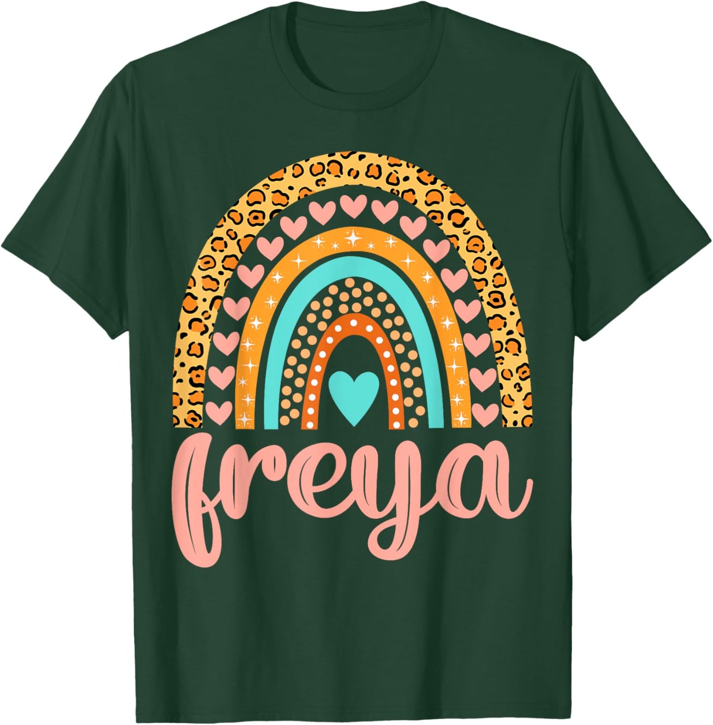 Freya Freya Name Birthday Shirt Gift T-Shirt - T-Shirt | Forest